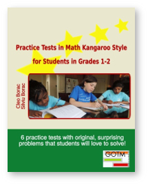 6 Practice Tests in Math Kangaroo Style for Students in Grades 1 and 2
